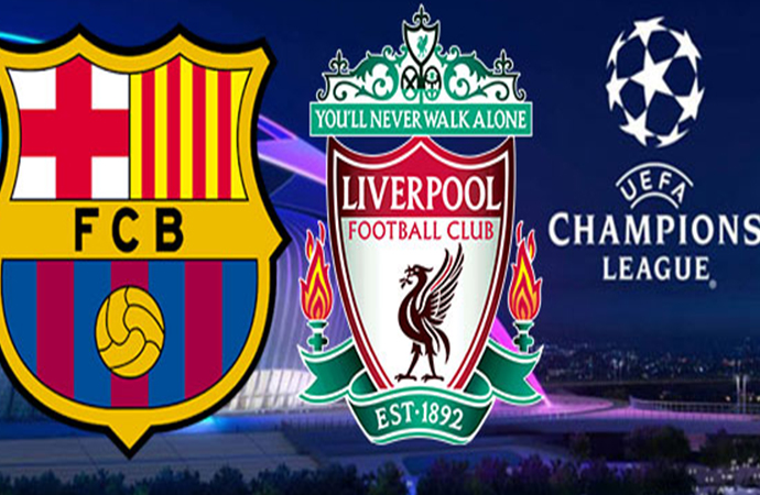 Liverpool taraftarlarından Barselona'da utanç verici davranışlar