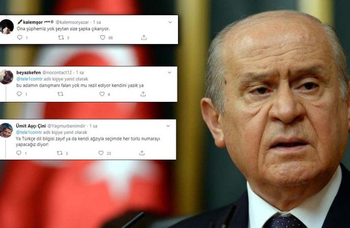 Bahçeli’nin ‘Şeytan’ sözüne tepki yağdı...