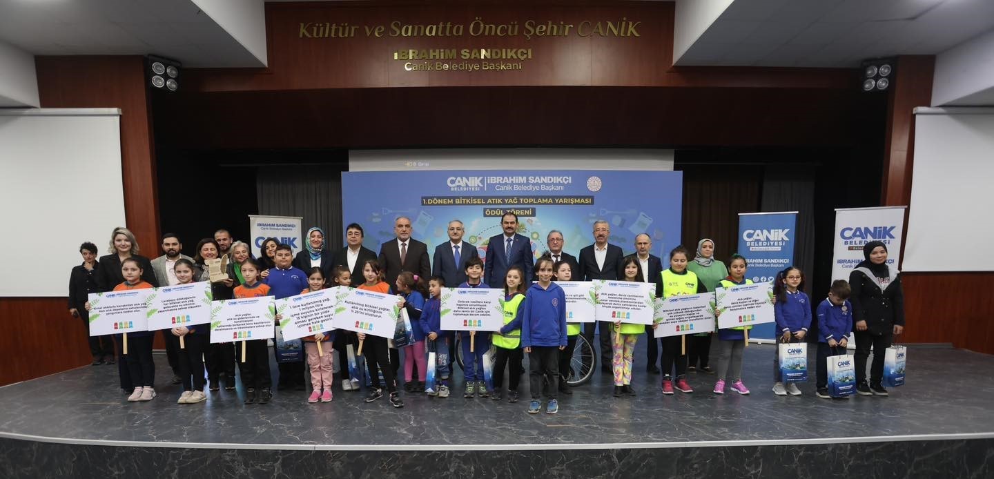 Öğrenciler, Canik'te doğa için bir araya geliyor