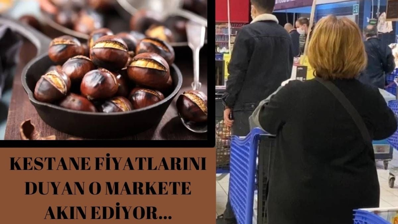 Kış bitmeden her insanın evine kestane girecek! O market yerli kestane fiyatlarını düşürdü: Yetişen kilo kilo