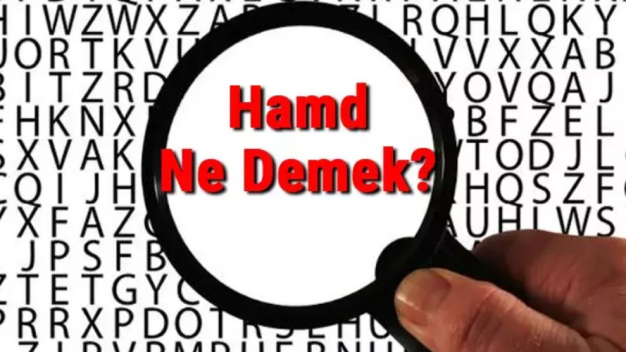 Hamd Ne Demek?