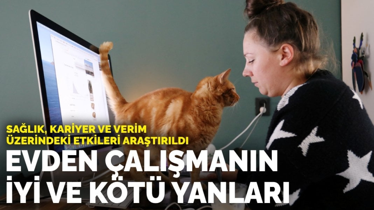 Sağlık, kariyer ve verim üstündeki etkileri araştırıldı: Evden çalışmanın iyi ve kötü yanları