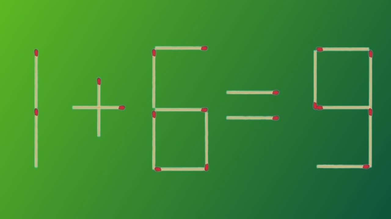 Zeka oyunu: Kibrit çöpü matematik bulmacasıyla zekanızı test edin! 15 saniyede çözebilir misin?
