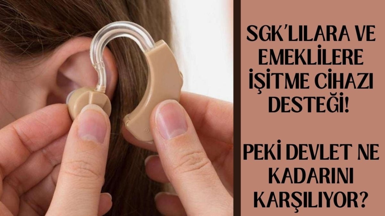 Televizyon sesini sonuna kadar açmaya son! SGK ve emekliklere işitme cihazı desteği: O tutara kadar devlet kar