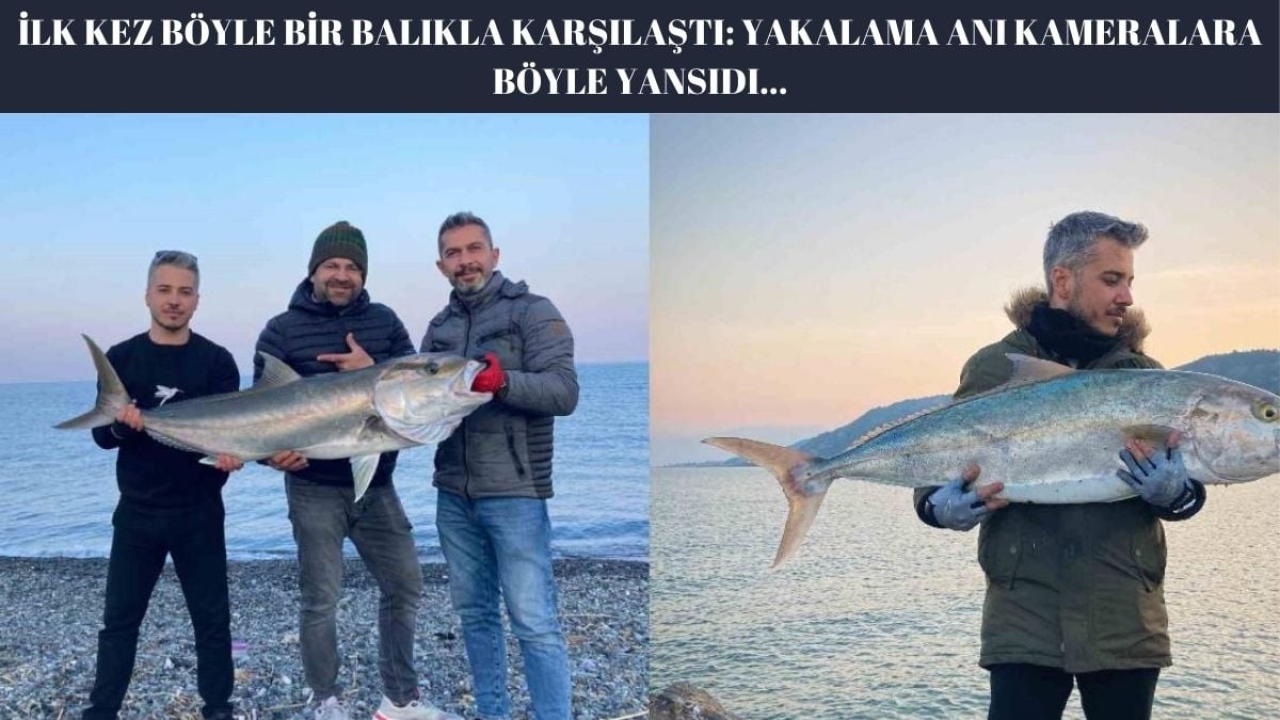 Sabah ava çıkan balıkçı oltaya takılanı görünce evinin yolunu zor buldu: Yıllardır avlanan balıkçı ilk kez böy