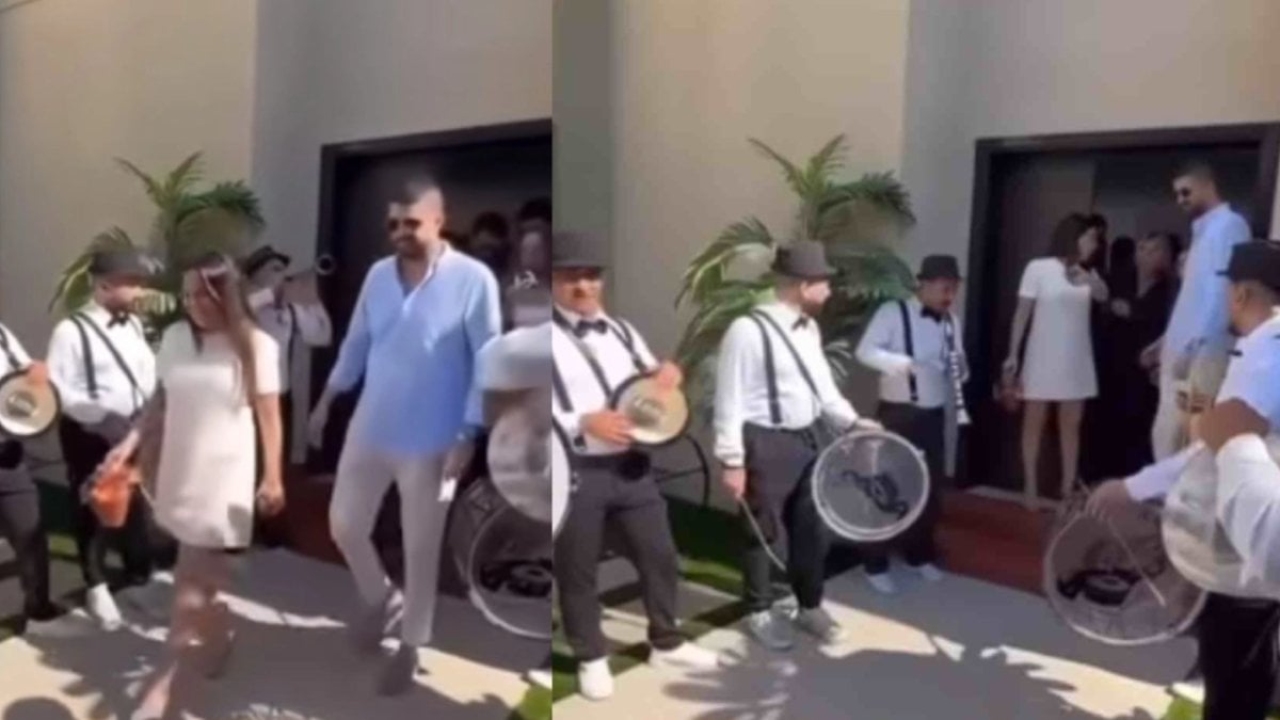 Dubai'de sessiz sedasız evlenmişti! Ebru Gündeş'in nikahından ilk kareler geldi, 