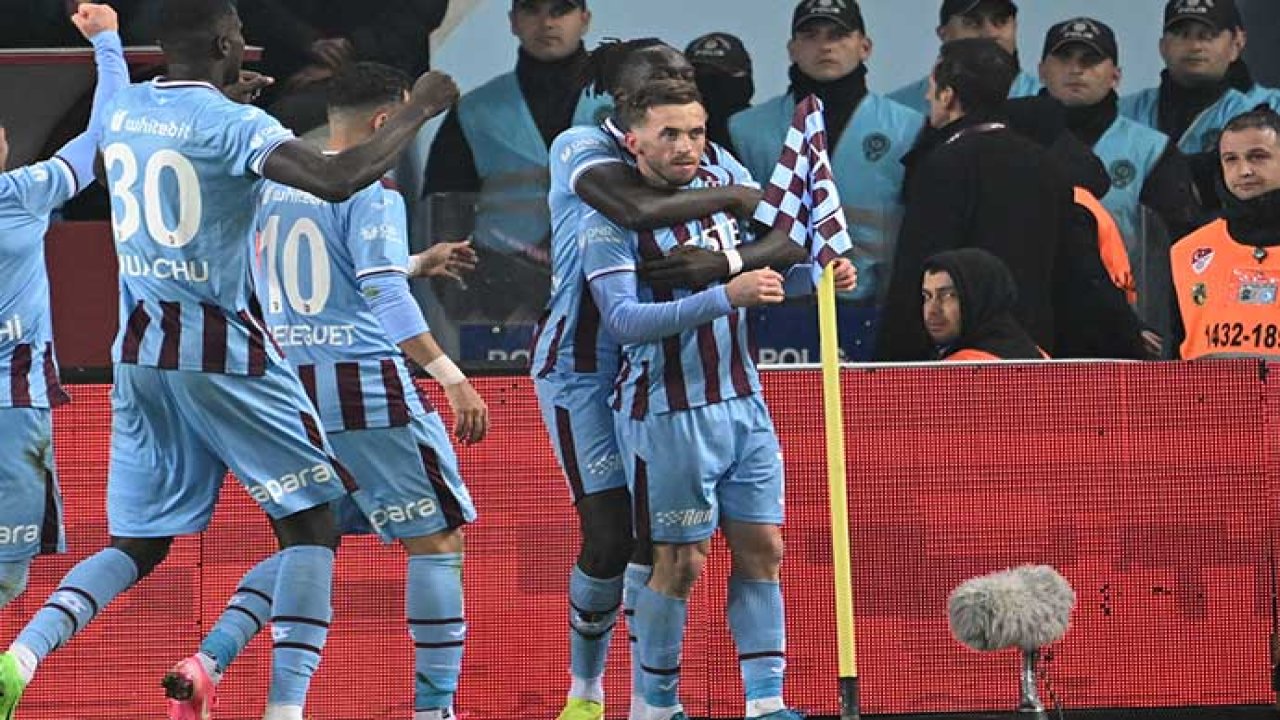 Visca’nın Tek Golü Trabzonspor’u Yarı Finale Taşıdı!