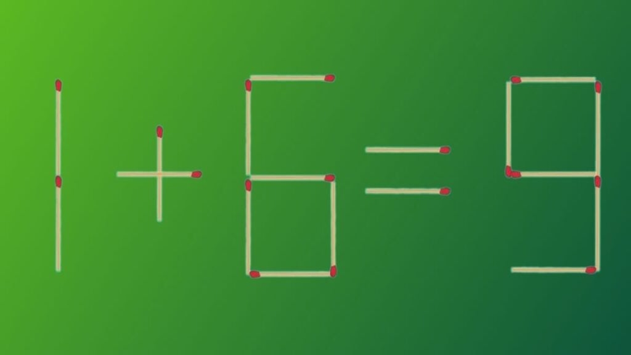 Zeka oyunu: Bu 2 kibrit çöpü matematik bulmacasıyla zekanızı test edin! 15 saniyede çözebilir misin?