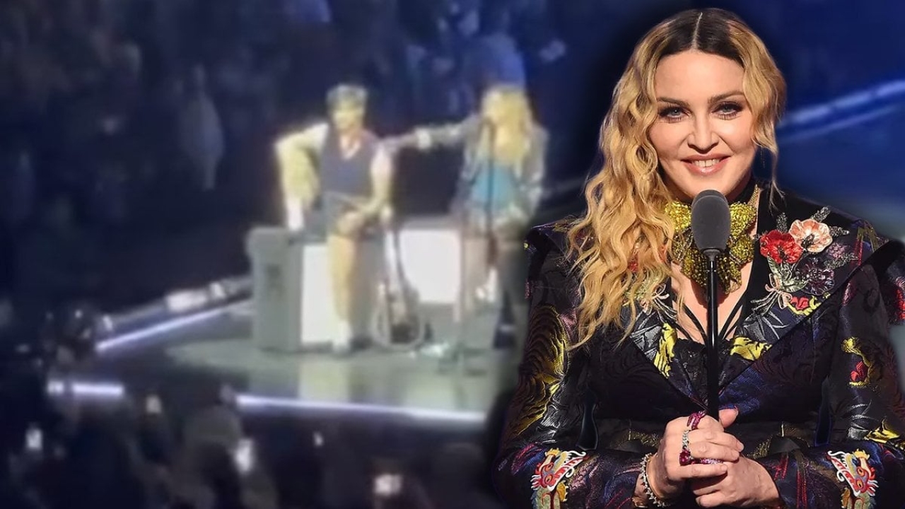 Madonna'nın oturuyor diye azarladığı hayranı engelli çıktı: Özür diledi fakat...