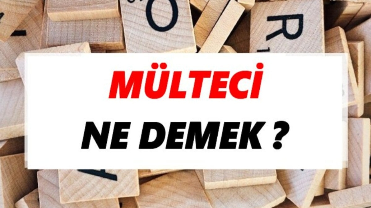 Mülteci Ne Demek?