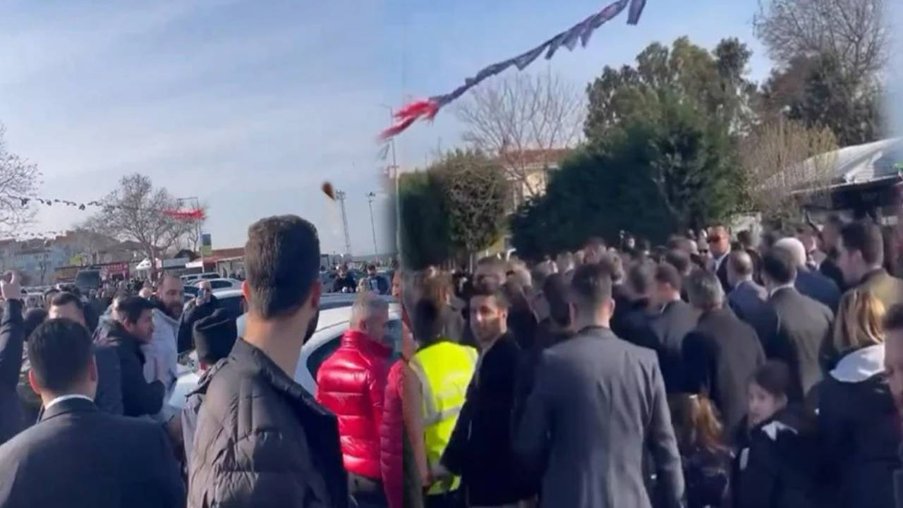 Bursa'da Hakan Fidan'a karşı İsrail protestosu yapıldı