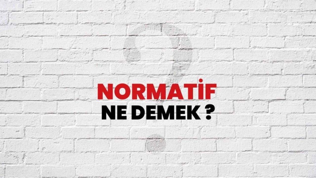 Normatif Kavramı ve Önemi