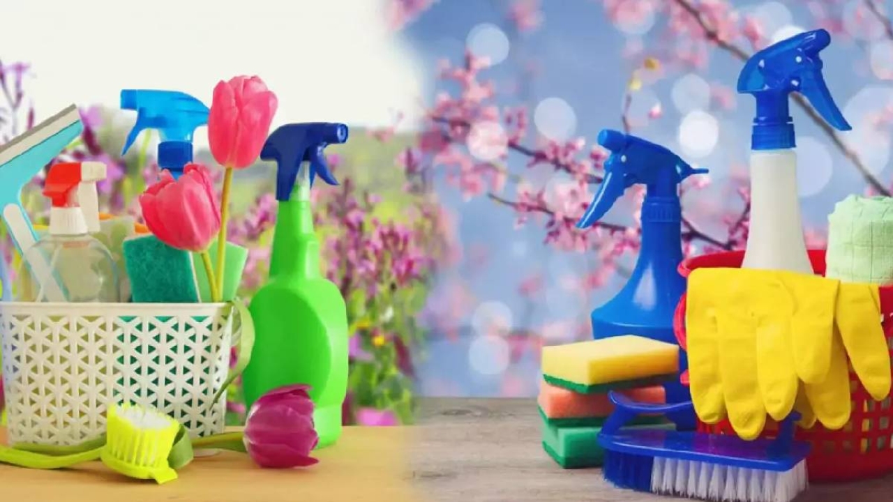 Bahar temizliğine başlamadan bilseydim demeyin! Bez yerine market poşetiyle silince pırıl pırıl yapıyor