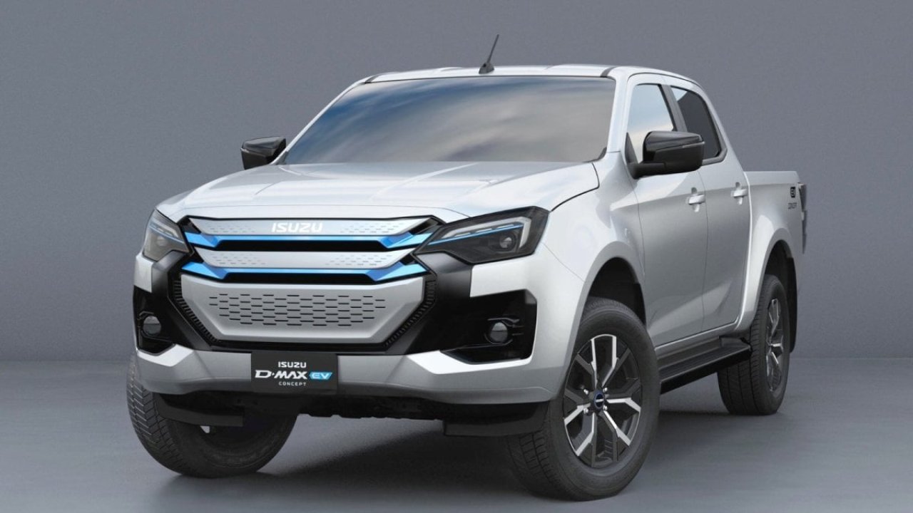 Isuzu'nun yeni elektrikli pickup'ı D-Max BEV geldi! Toyota'ya yeni rakip!