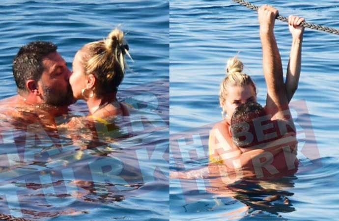 Ece Erken ayrıldığı sevgilisiyle Bodrum'da görüntülendi