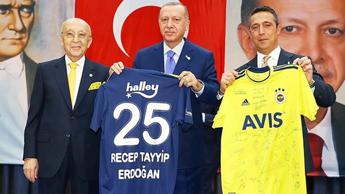 Cumhurbaşkanı Erdoğan açıkladı: Artık Fenerbahçeli değilim