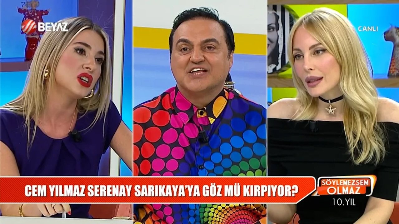 Hande Sarıoğlu ve Yağmur Çevik canlı yayında birbirine girdi
