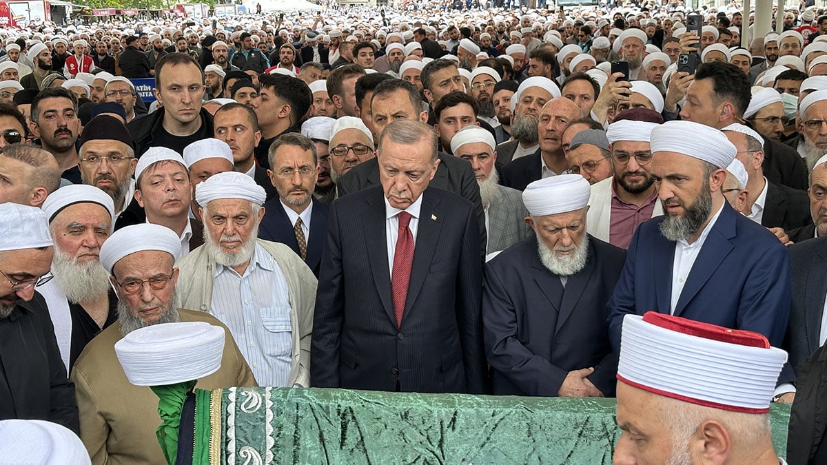Cumhurbaşkanı Erdoğan, Hasan Kılıç'ın cenaze törenine katıldı