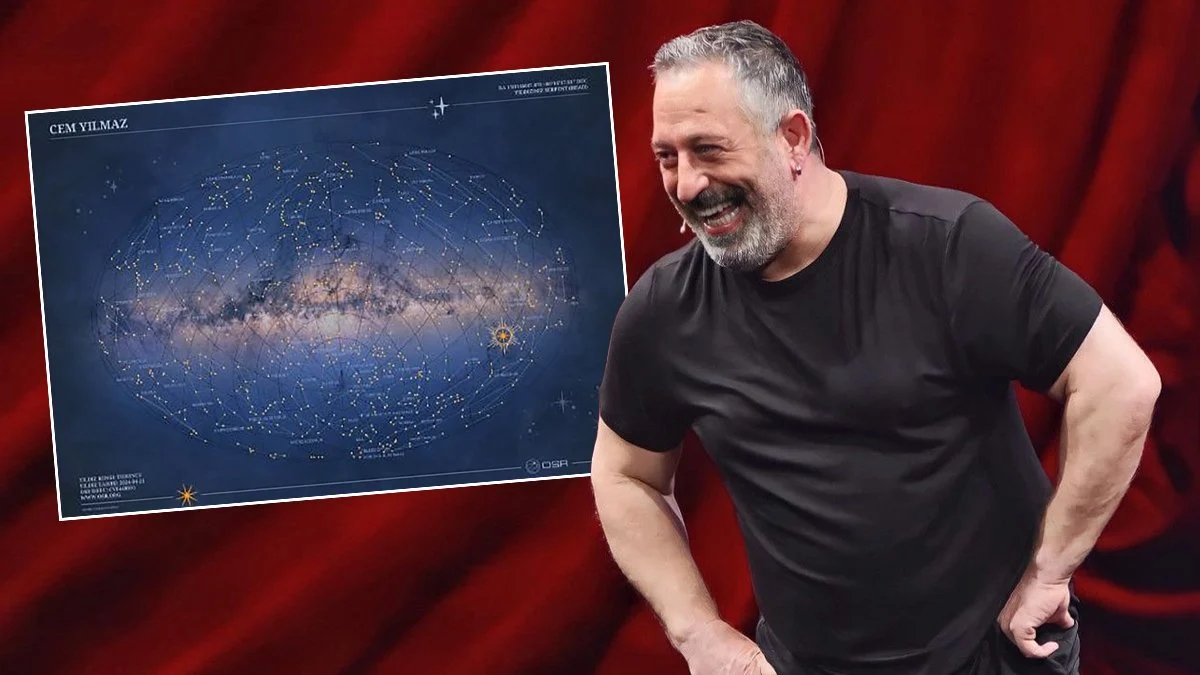 Cem Yılmaz'a doğum gününde 'yıldız' hediyesi geldi
