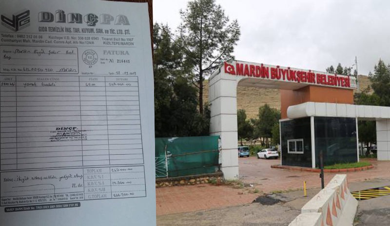 Kayyum belediye kasasından 1 milyon 436 bin liralık yemek vermiş