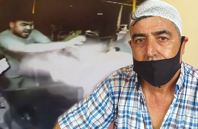 Maske takmadığı için otobüse alınmayınca şoförü darp etti