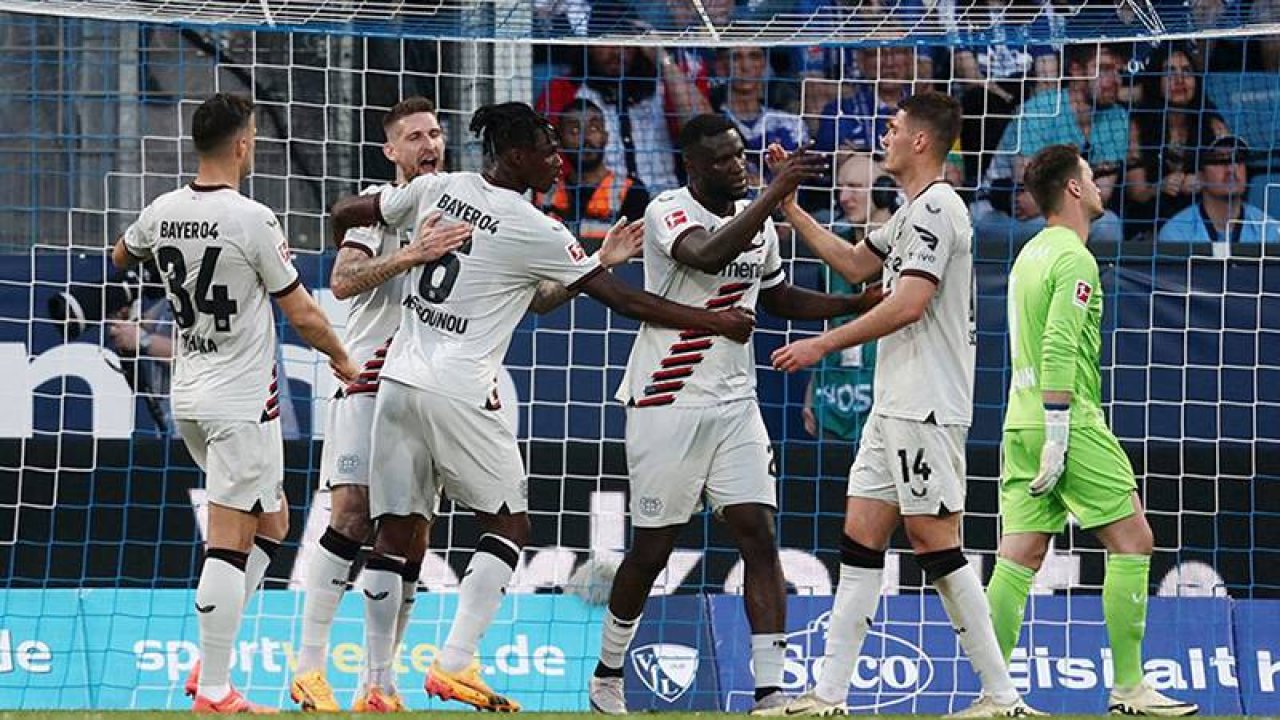 Bayer Leverkusen, Bochum'u 5-0 Mağlup Ederek Zirvedeki Yerini Sağlamlaştırdı!