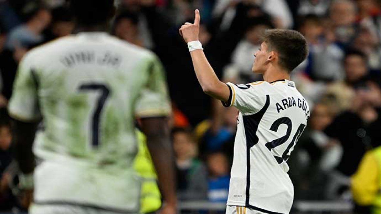 La Liga tarihine geçti: Arda Güler 2 gol birden attı!