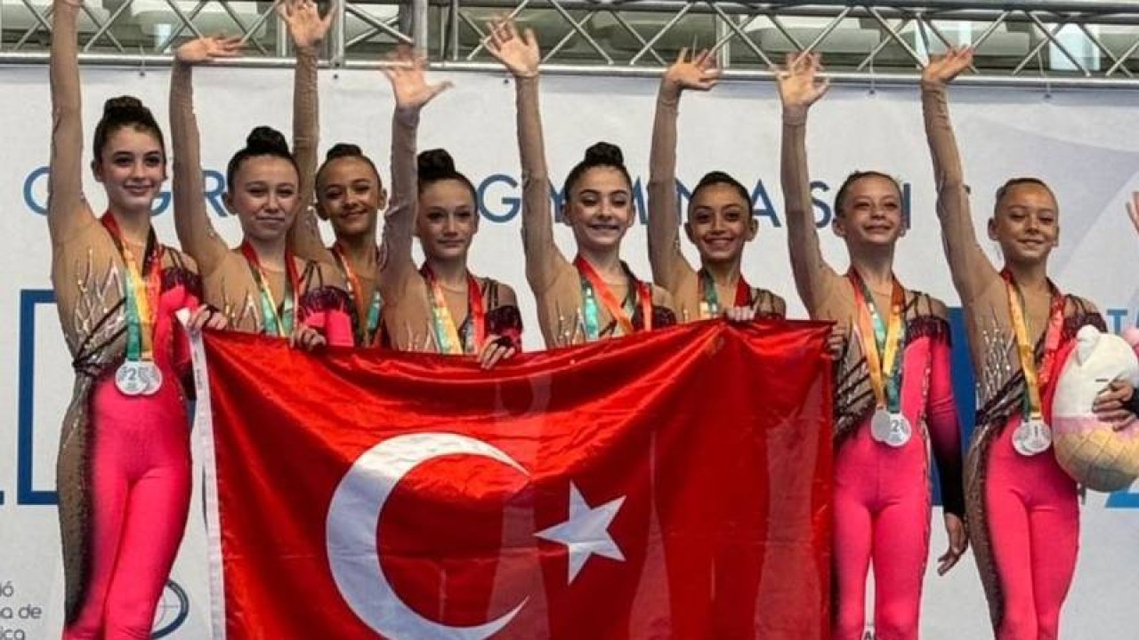 Türk Cimnastikçiler İspanya'dan 3 Altın ve 1 Gümüş Madalya ile Döndü