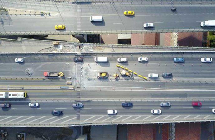 Haliç Köprüsü'nde bir ay sürecek olan bakım ve onarım çalışması başladı