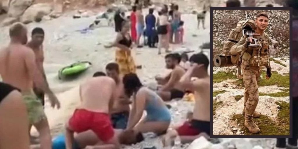 Denizde Boğulan Uzman Çavuşun Cenazesi Batman'da