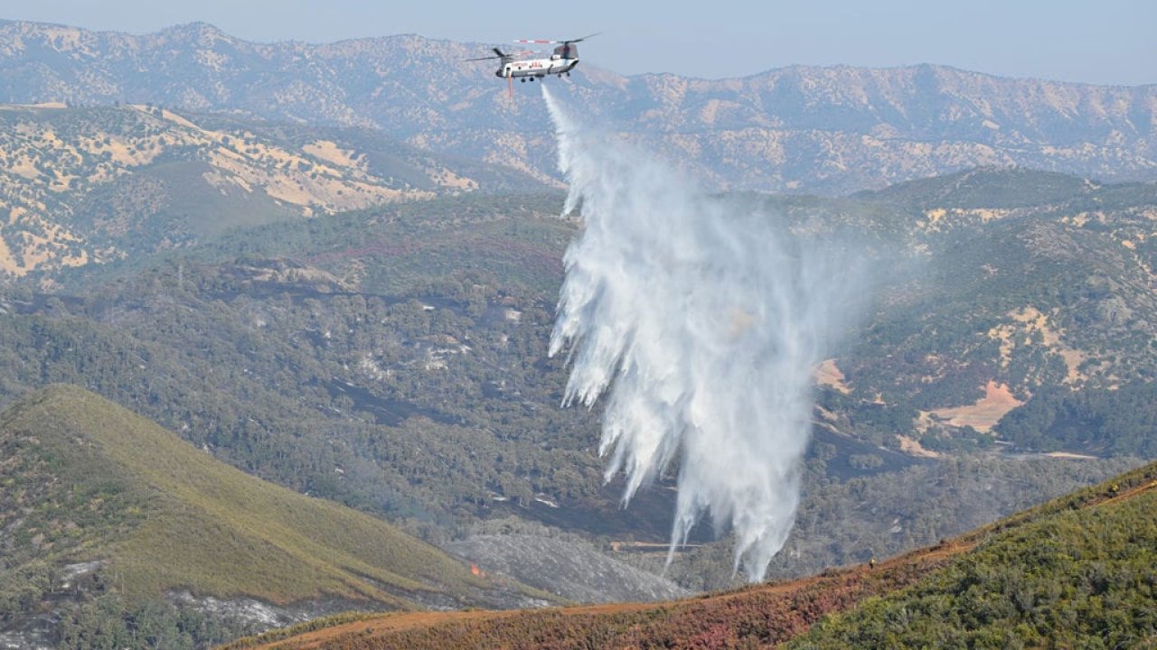 California'daki Park Yangını Eyaletin En Büyük Orman Yangını Oldu