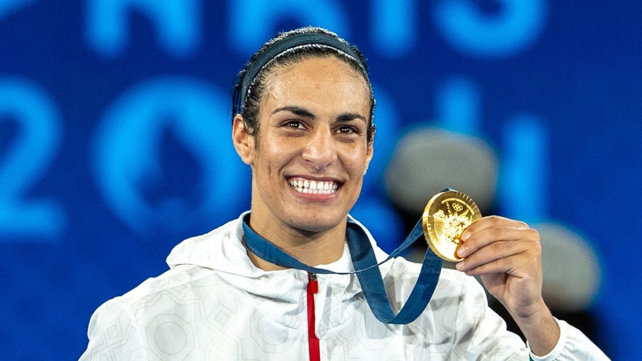 Cezayirli Boksör Imane Khelif, Paris 2024'te Altın Madalya Kazandı