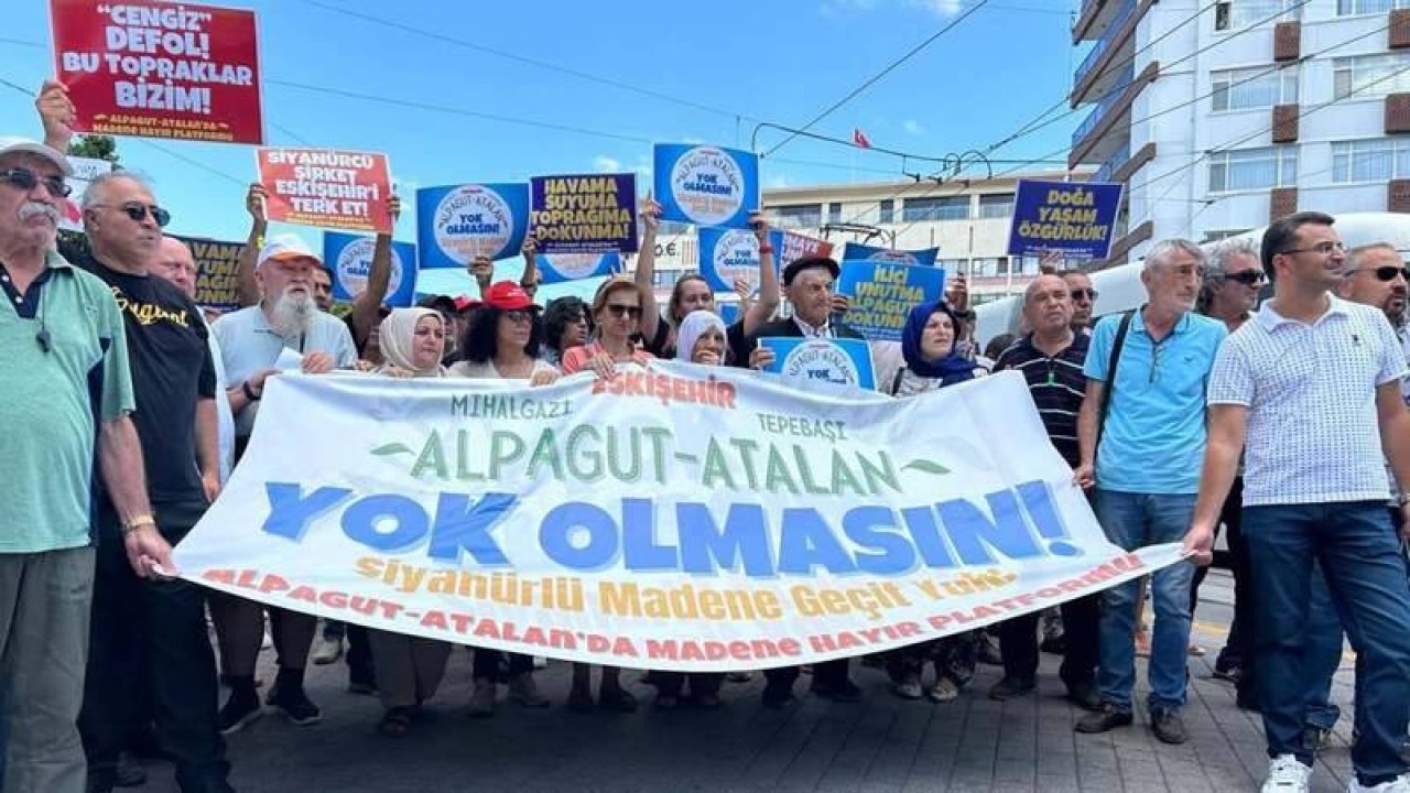 Eskişehir'de siyanürlü altın madeni projesine karşı tepkiler artıyor