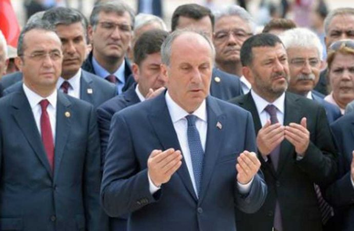 İnce'den son dakika değişikliği: Cuma namazı güzergahını değiştirdi