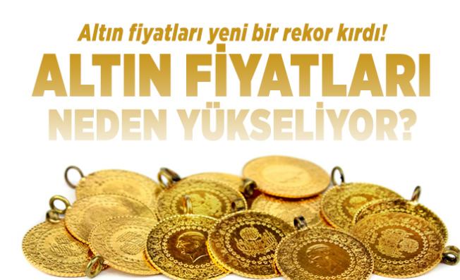Altın aldı başını gidiyor! Tüm zamanların en yüksek seviyesine çıktı