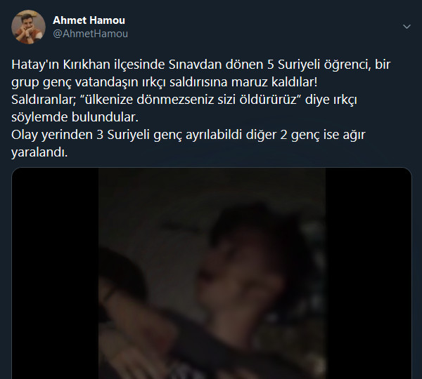 Suriyeli gençler ırkçı saldırıda darp edildi iddiası!