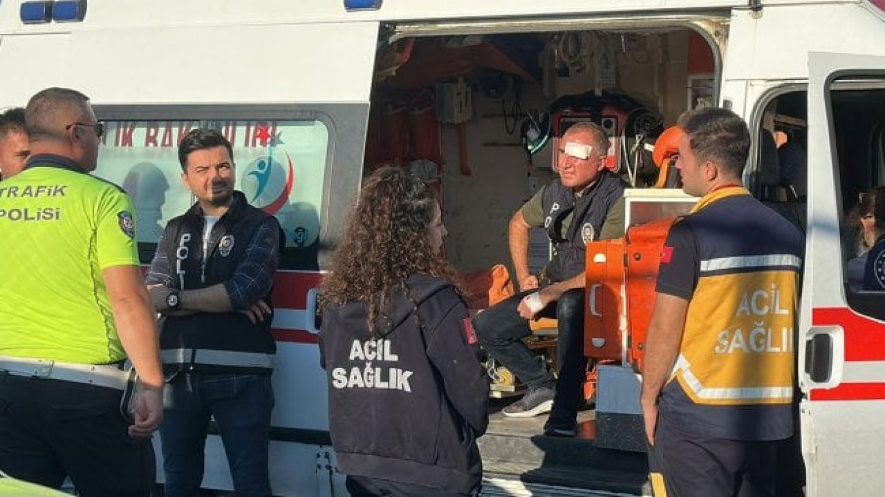 Futbol Maçı Yine Gergin! Yine Bir Polis Saldırıya Uğradı!