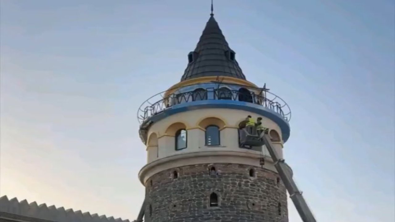 Suudi Arabistan'a Galata Kulesi İnşa Edildi
