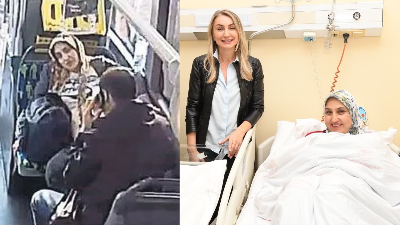 Metrobüste doğan bebeğe ömür boyu ücretsiz ulaşım hakkı