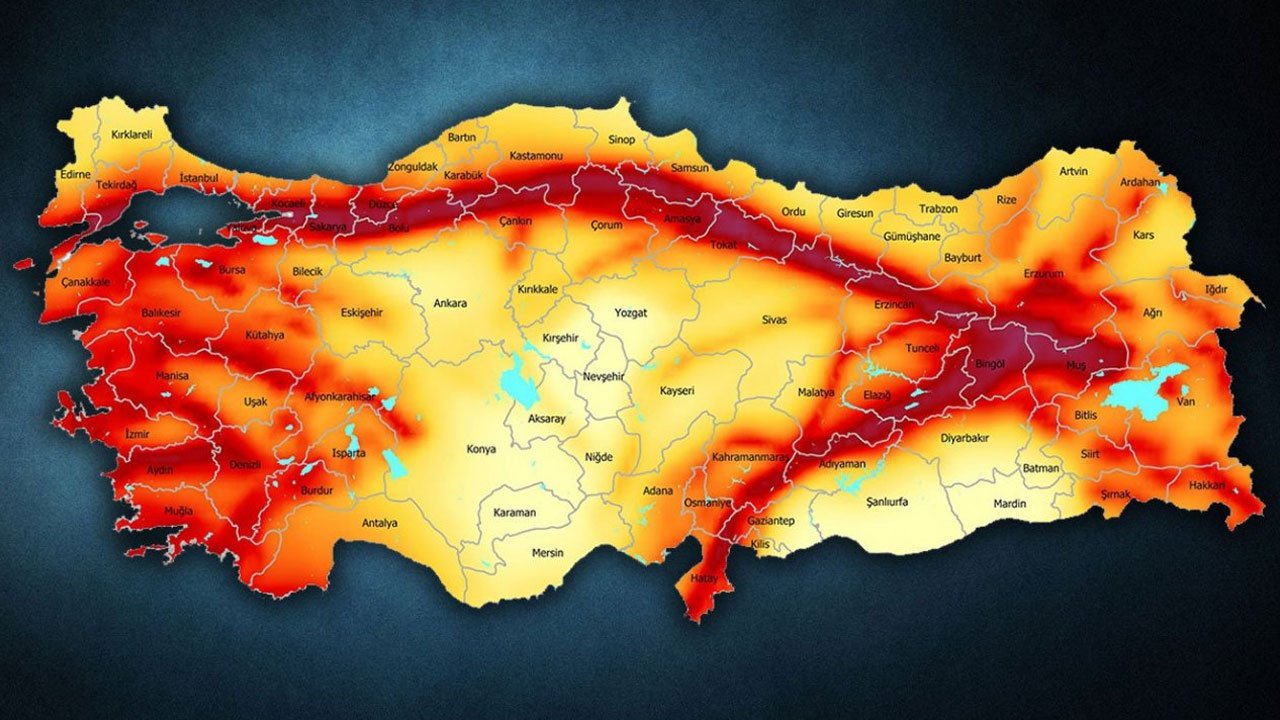 Türkiye'de kaç tane riskli fay hattı var?: En riskli iller hangileri?