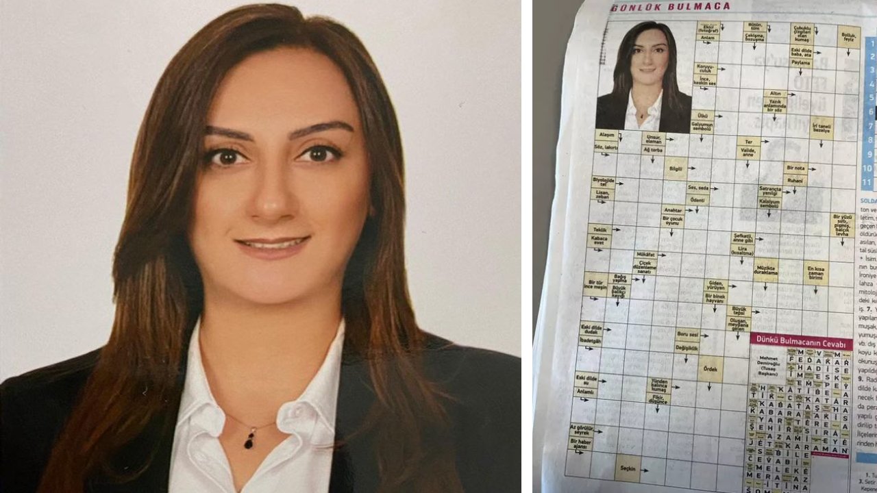 TUSAŞ'a düzenlenen saldırıda şehit olan Zahide Güçlü Ekici’nin fotoğrafını bulmacaya koydular!