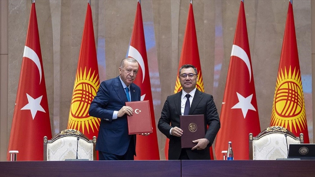 Türkiye ile Kırgızistan arasında 19 anlaşma imzalandı!