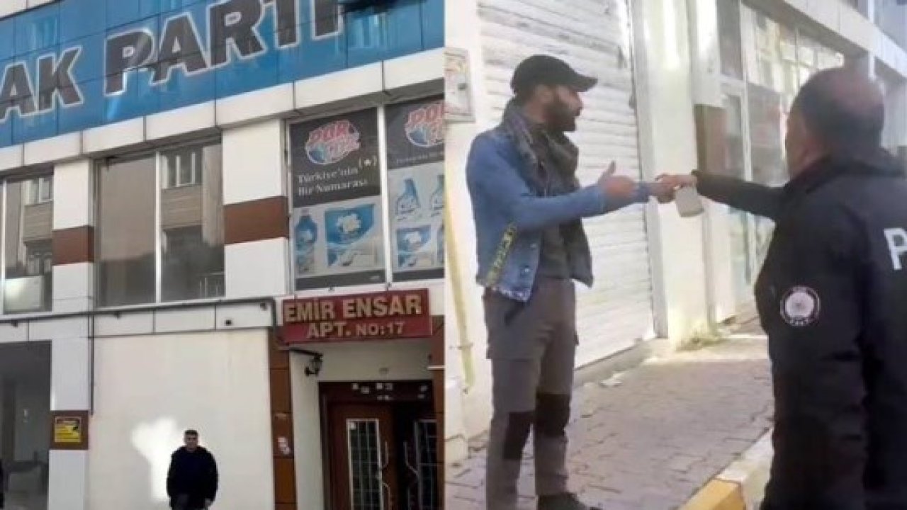 Iğdır'da AKP il binasına satırlı saldırı!
