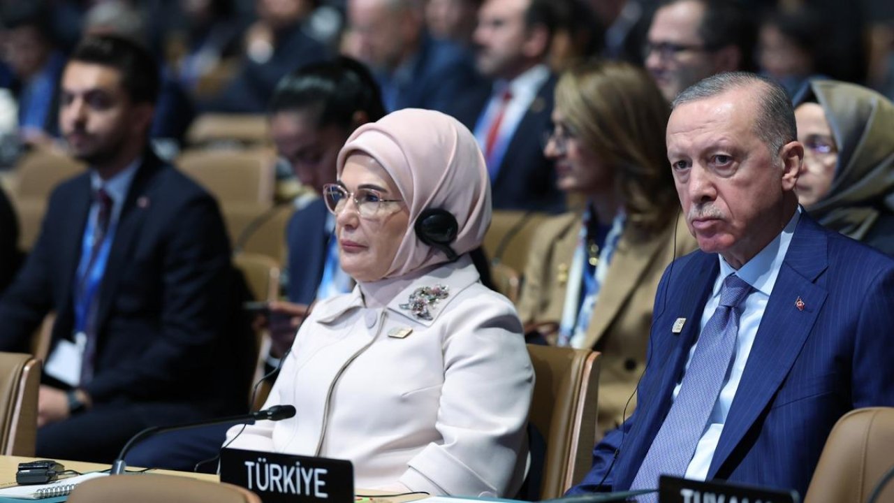 Emine Erdoğan, Azerbaycan, Kırgızistan ve Özbekistan liderlerlerinin eşleriyle görüştü
