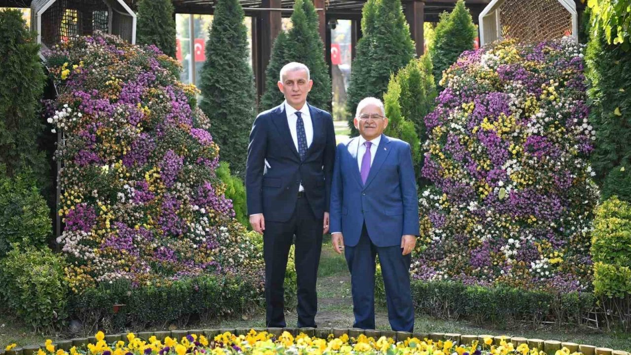 TFF Başkanı İbrahim Hacıosmanoğlu’ndan Başkan Büyükkılıç’a ziyaret