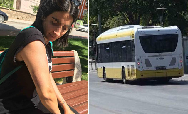 Kız kardeşleri belediye otobüsünde darp ettiler! Yetmedi evlerini taramakla tehdit ettiler
