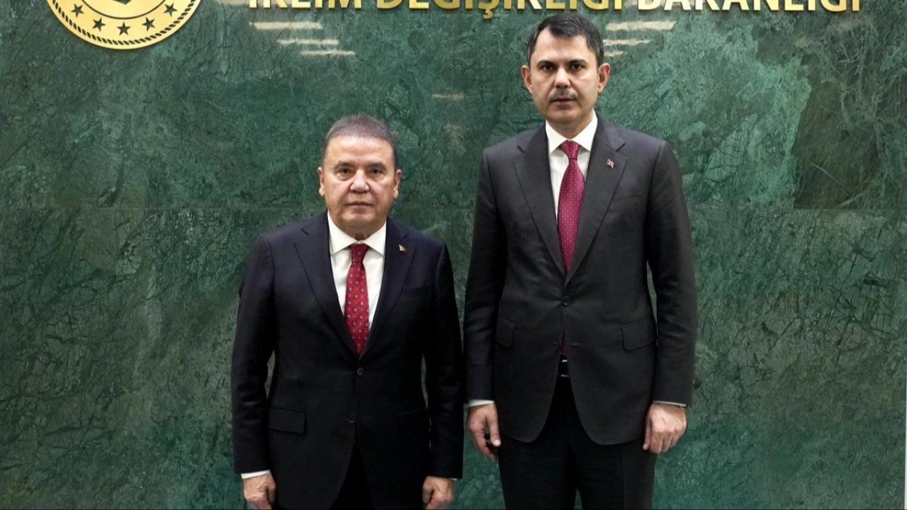Murat Kurum, Antalya Büyükşehir Belediye Başkanı’nı kabul etti