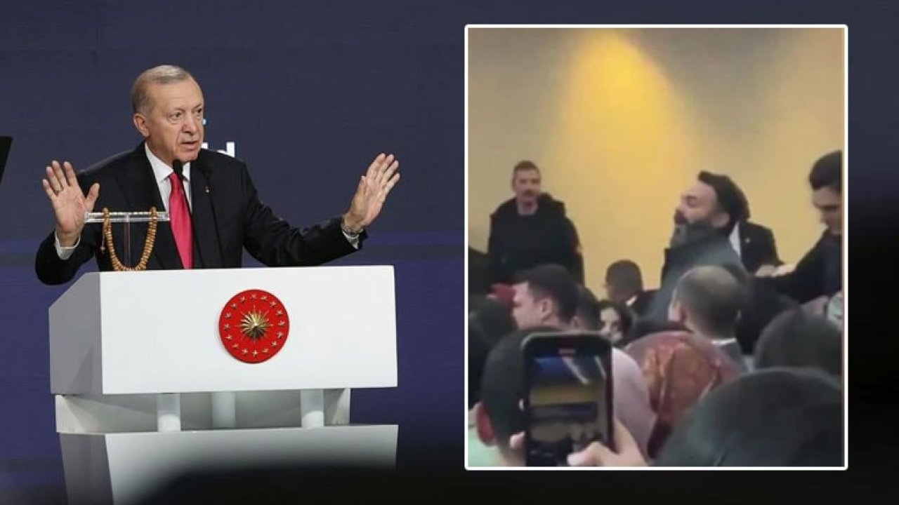 Erdoğan'a yapılan protestoya tutuklama... Siyasilerden üst üste tepkiler!