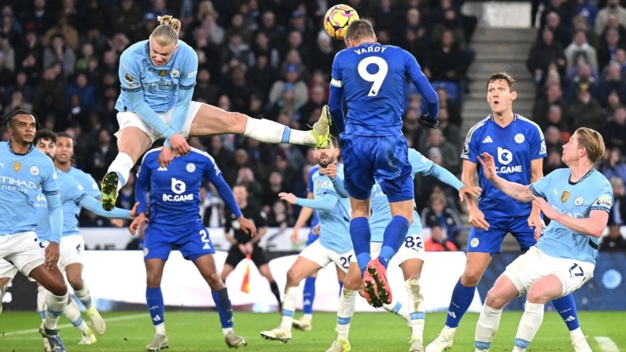 Manchester City, Leicester City karşısında 2-0’lık galibiyetle sahadan üstün ayrıldı