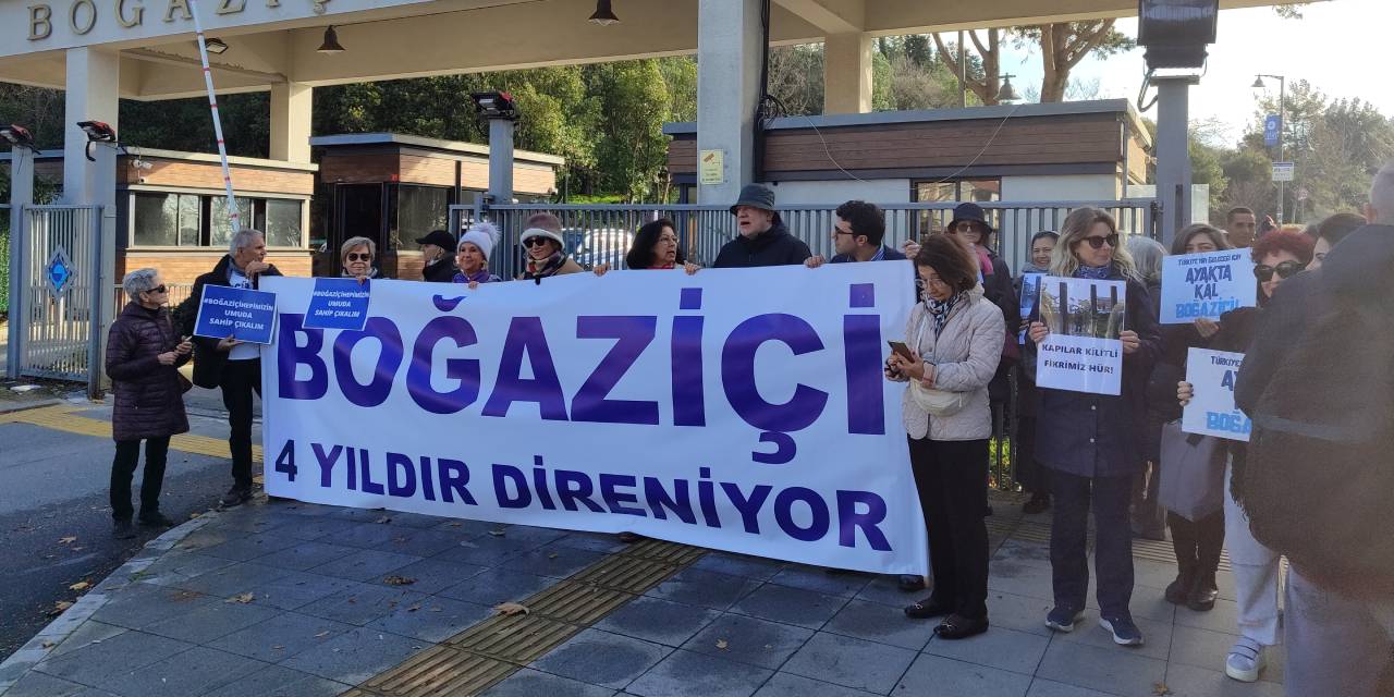 Boğaziçi Üniversitesi'nde 4 Yıldır Süren Kayyum Rektör Protestoları Devam Ediyor